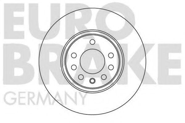 EUROBRAKE 5815203648 Тормозные диски EUROBRAKE для OPEL