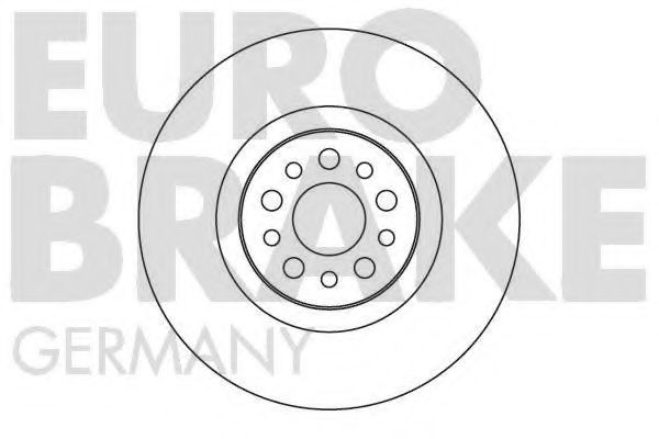 EUROBRAKE 5815203730 Тормозные диски EUROBRAKE для LANCIA