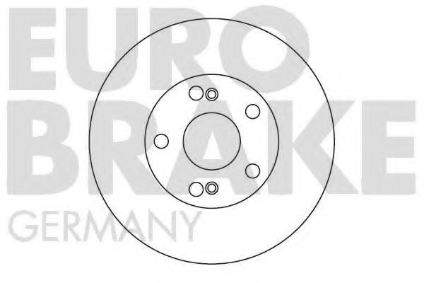 EUROBRAKE 5815203912 Тормозные диски EUROBRAKE для RENAULT