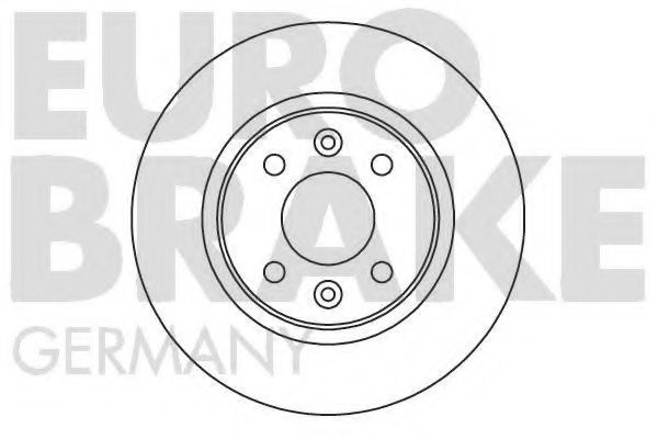 EUROBRAKE 5815203928 Тормозные диски EUROBRAKE для RENAULT