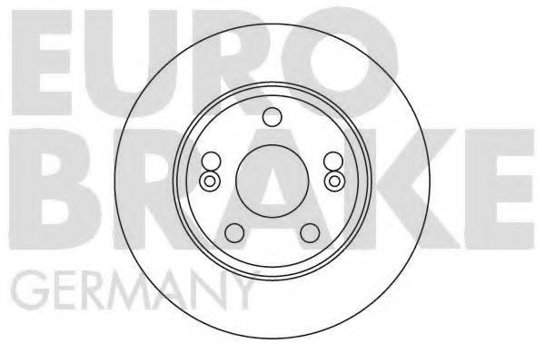 EUROBRAKE 5815203934 Тормозные диски EUROBRAKE для RENAULT