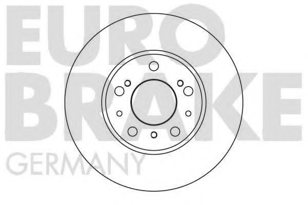 EUROBRAKE 5815209919 Тормозные диски EUROBRAKE для FIAT