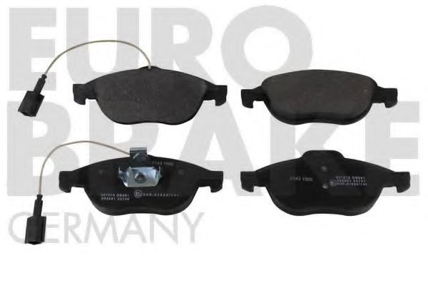 EUROBRAKE 5502221016 Тормозные колодки EUROBRAKE для ALFA ROMEO