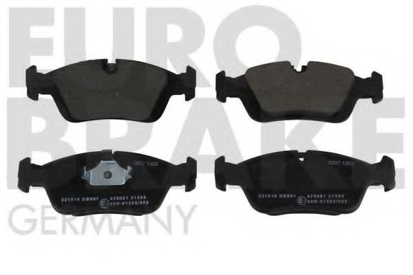 EUROBRAKE 5502221510 Тормозные колодки EUROBRAKE для BMW