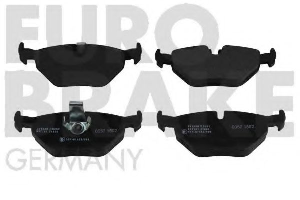 EUROBRAKE 5502221520 Тормозные колодки EUROBRAKE для BMW