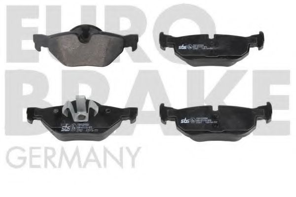 EUROBRAKE 5502221550 Тормозные колодки EUROBRAKE для BMW