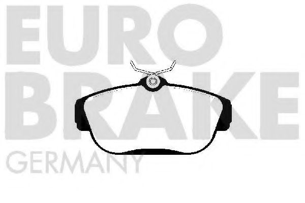 EUROBRAKE 5502224811 Тормозные колодки EUROBRAKE 