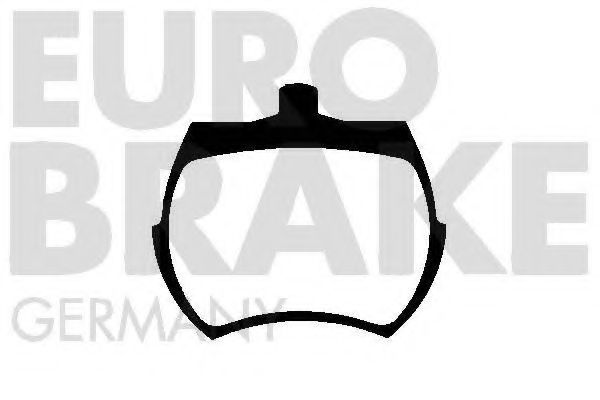 EUROBRAKE 5502229900 Тормозные колодки EUROBRAKE 