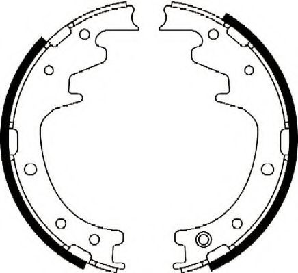 JURID 361318J Тормозные колодоки 