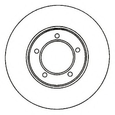 JURID 561403J Тормозной диск 