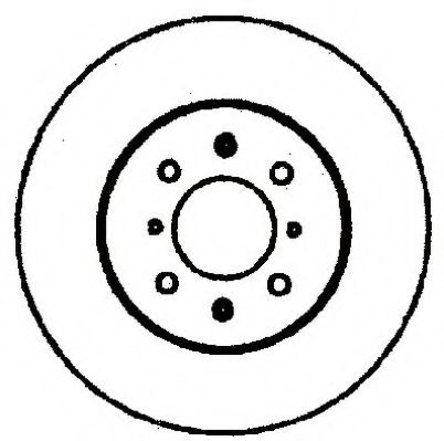 JURID 561535J Тормозной диск JURID 561535J Тормозной диск