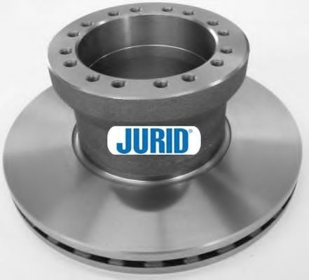 JURID 569128J Тормозные диски для DAF