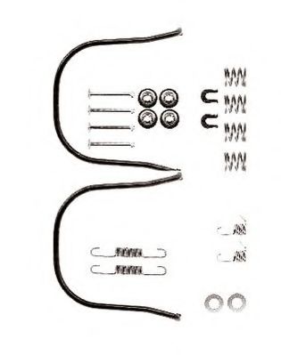 JURID 771078J Комплектующие, тормозная колодка 