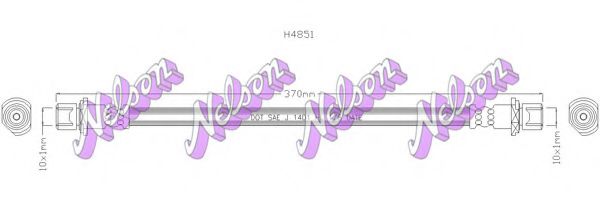 BROVEX-NELSON H4851 Тормозной шланг для DAIHATSU