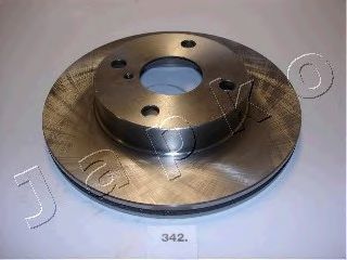 JAPKO 60342 Тормозные диски для MAZDA 323