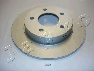 JAPKO 61321 Тормозные диски для MAZDA 3