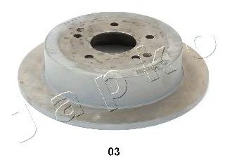 JAPKO 61S03 Тормозные диски для SSANGYONG