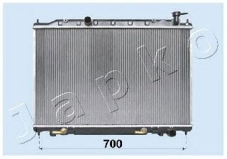 JAPKO RDA213050 Радиатор охлаждения двигателя для NISSAN MURANO