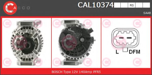 CASCO CAL10374RS Генератор для SAAB (Сааб)