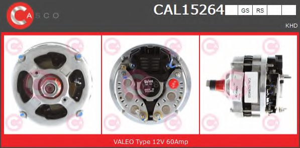 CASCO CAL15264GS Генератор 