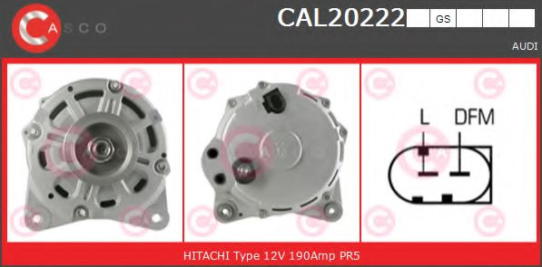 CASCO CAL20222GS Генератор 