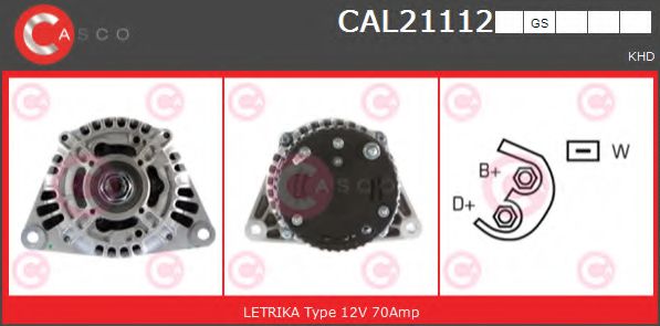 CASCO CAL21112GS Генератор CASCO CAL21112GS Генератор