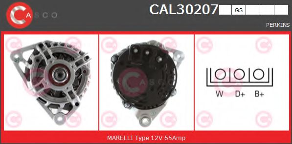 CASCO CAL30207GS Генератор 