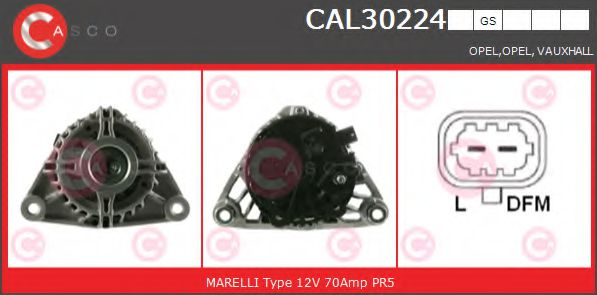 CASCO CAL30224GS Генератор CASCO CAL30224GS Генератор