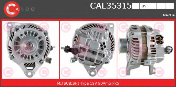 CASCO CAL35315GS Генератор 