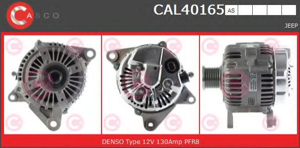 CASCO CAL40165AS Генератор для JEEP (Джип)