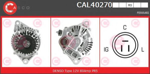 CASCO CAL40270RS Генератор  CASCO CAL40270RS Генератор