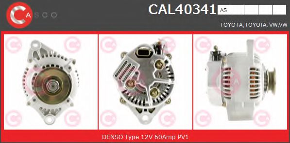 CASCO CAL40341AS Генератор  для VOLKSWAGEN TARO 2.4 i 4x4