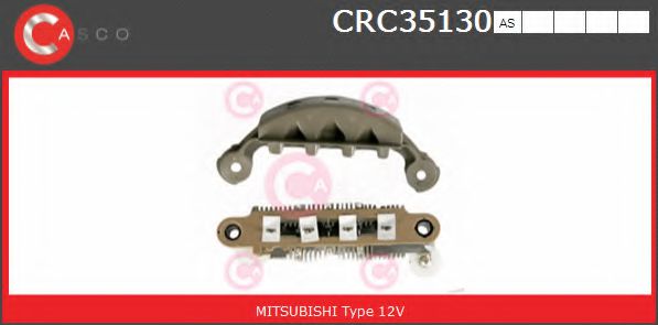 CASCO CRC35130AS Выпрямитель, генератор  CASCO CRC35130AS Выпрямитель, генератор
