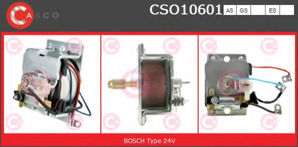 CASCO CSO10601AS Тяговое реле, стартер 