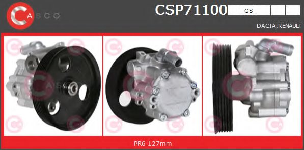 CASCO CSP71100GS Рулевая рейка для DACIA