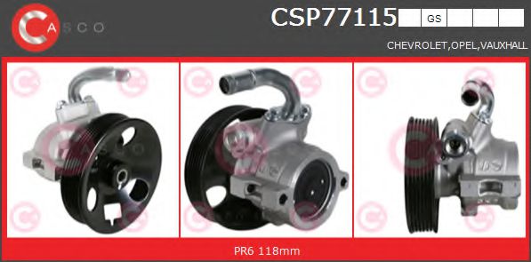 CASCO CSP77115GS Рулевая рейка для CHEVROLET