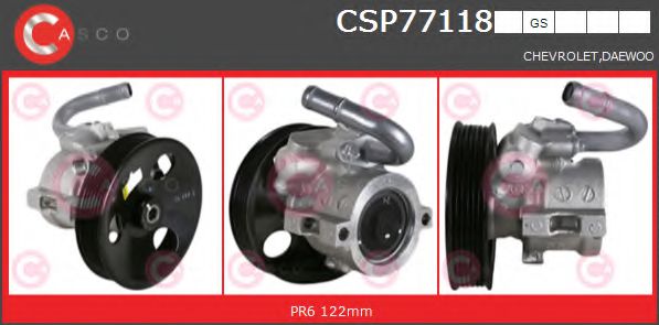 CASCO CSP77118GS Рулевая рейка для CHEVROLET