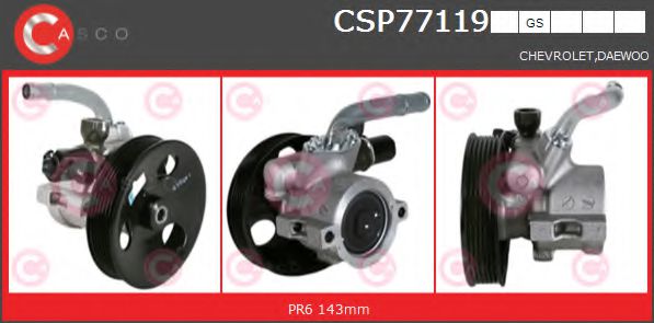 CASCO CSP77119GS Рулевая рейка для CHEVROLET