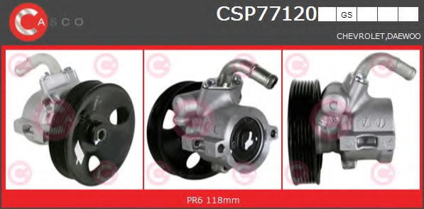 CASCO CSP77120GS Рулевая рейка для CHEVROLET