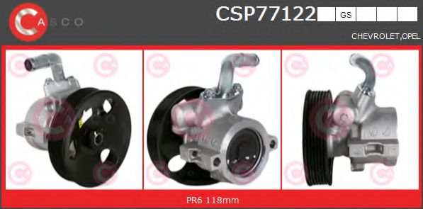 CASCO CSP77122GS Рулевая рейка для CHEVROLET