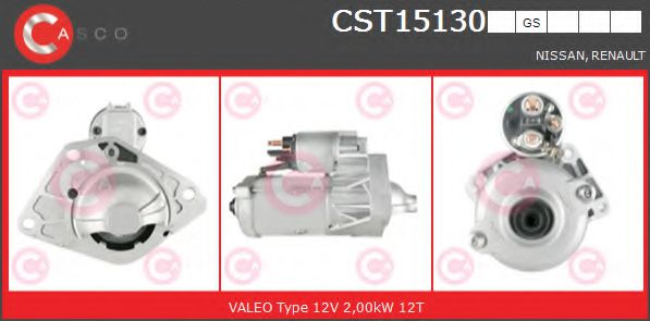 CASCO CST15130GS Стартер 