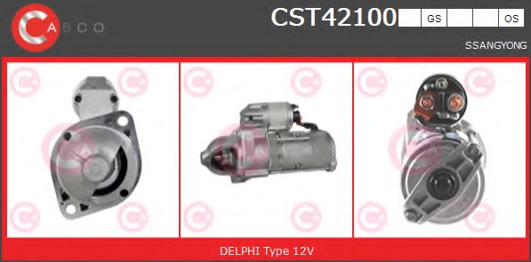 CASCO CST42100GS Стартер CASCO CST42100GS Стартер