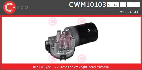 CASCO CWM10103AS Двигатель стеклоочистителя для OPEL