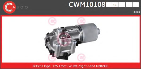 CASCO CWM10108GS Двигатель стеклоочистителя для FORD