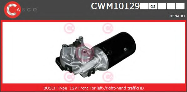 CASCO CWM10129GS Двигатель стеклоочистителя для RENAULT
