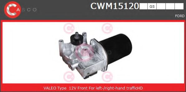 CASCO CWM15120GS Двигатель стеклоочистителя для FORD TRANSIT