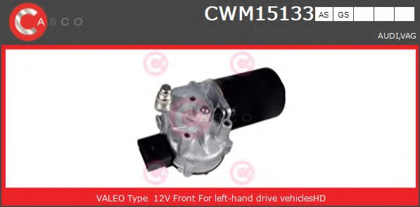 CASCO CWM15133GS Двигатель стеклоочистителя для AUDI