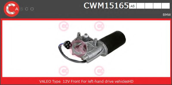 CASCO CWM15165AS Двигатель стеклоочистителя для BMW