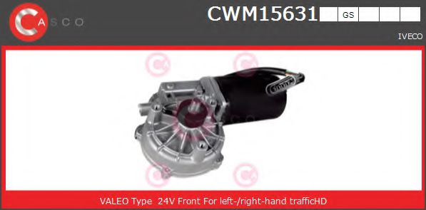 CASCO CWM15631GS Двигатель стеклоочистителя для IVECO EUROTECH