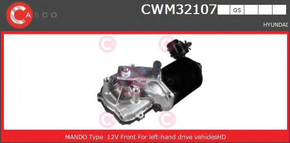 CASCO CWM32107GS Двигатель стеклоочистителя для HYUNDAI SANTA FE